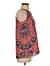 Emanuel Ungaro 100% Polyester Orange Sleeveless Blouse Size 8 - photo 4
