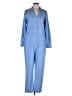 Equipment Blue Jumpsuit Size L - photo 1