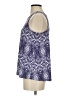 Veronica M. Blue Sleeveless Blouse Size S - photo 5
