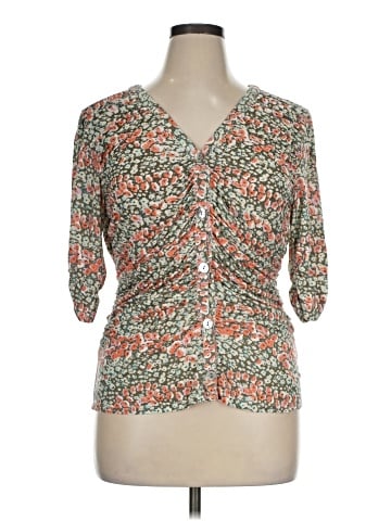 Sundance 3/4 Sleeve Blouse (view 1)