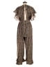 Storia Tweed Brown Jumpsuit Size L - photo 2