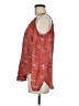 Rewind Orange Red Long Sleeve Blouse Size M - photo 5