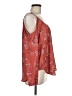 Rewind Orange Red Long Sleeve Blouse Size M - photo 4