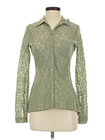 Dots Long Sleeve Blouse (view 1)
