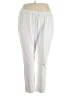 Slinky Brand Solid White Active Pants Size 3X - photo 1