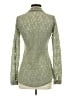 Dots Green Long Sleeve Blouse Size S - photo 2