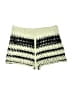 Zara Stripes Black Green Shorts Size S - photo 2