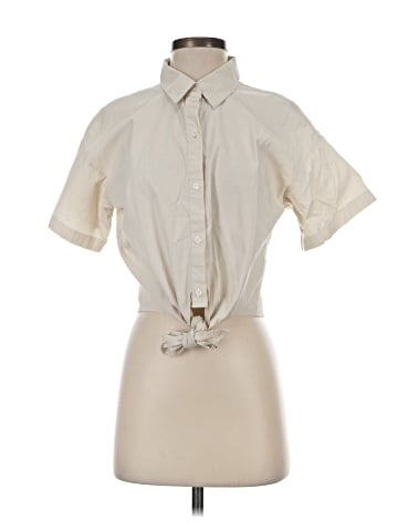 Banana Republic Factory Store Short Sleeve Blouse (view 1)