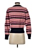 J.Crew Print Orange Pullover Sweater Size XS - photo 2