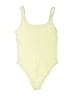OQQ Yellow Bodysuit Size XL - photo 1