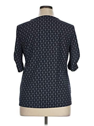 Ann Taylor Factory 3/4 Sleeve Blouse (view 2)