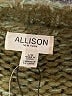 Allison 100% Acrylic Tweed Green Pullover Sweater Size L - photo 7