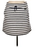 Helly Hansen Stripes Gray Ivory Casual Skirt Size M - photo 1