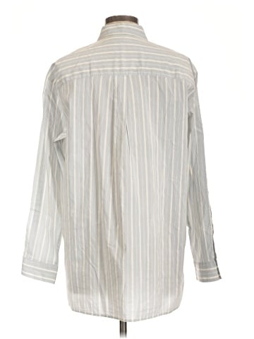 Lafayette 148 New York Long Sleeve Button-Down Shirt (view 2)