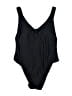 Mossimo Solid Black One Piece Swimsuit Size M - photo 1