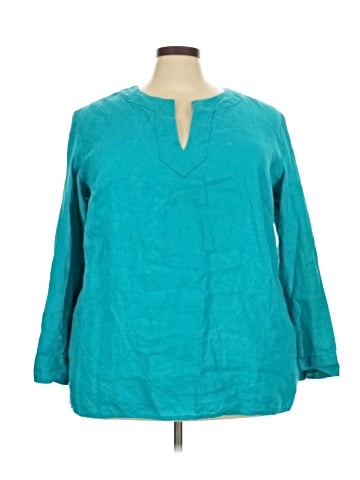 Lauren by Ralph Lauren 3/4 Sleeve Blouse (view 1)