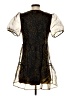 Vila 100% Polyester Animal Print Brown Cocktail Dress Size EU 36 / US 6 - photo 2