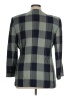 Kasper A.S.L. 100% Viscose Checkered-gingham Green Blazer Size 16 - photo 2