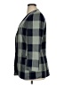 Kasper A.S.L. 100% Viscose Checkered-gingham Green Blazer Size 16 - photo 5