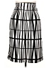 Worthington 100% Polyester Graphic Black Formal Skirt Size 14 - photo 2