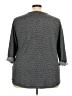Rose + Olive Polka Dots Gray Pullover Sweater Size 3X - photo 2