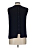 Zara Basic Blue Sleeveless Blouse Size L - photo 2