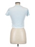 Forever 21 Blue Short Sleeve Turtleneck Size M - photo 2