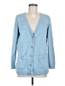 Lands' End 100% Cotton Blue Cardigan Size M - photo 1