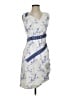 Thakoon Print Blue Cocktail Dress Size S - photo 1
