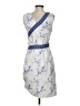 Thakoon Print Blue Cocktail Dress Size S - photo 2