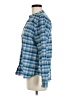 L.L.Bean 100% Cotton Blue Long Sleeve Button-Down Shirt Size M - photo 5