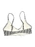 Xhilaration Stripes Ivory Swimsuit Top Size S - photo 2