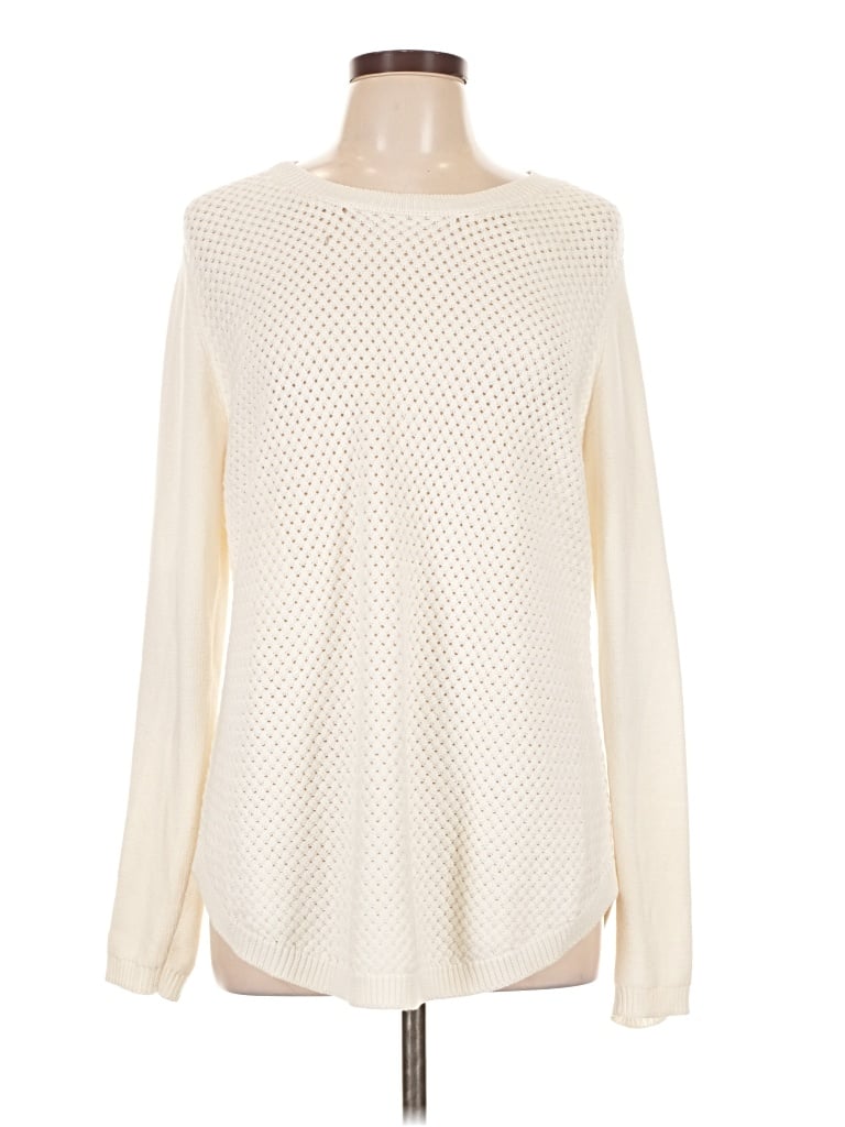 Pre-owned Lety & Me Pullover Sweater In Ivory