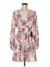 Unbranded 100% Polyester Floral Pink Casual Dress Size 6 - photo 1