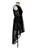 Divided by H&M 100% Polyester Solid Black Cocktail Dress Size S - photo 4