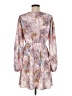 Unbranded 100% Polyester Floral Pink Casual Dress Size 6 - photo 2