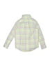Janie and Jack Checkered-gingham Yellow Long Sleeve Button-Down Shirt Size 4 - photo 2