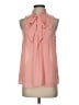 Maeve 100% Polyester Pink Sleeveless Blouse Size 4 - photo 1