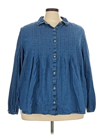 Terra & Sky Denim Jacket (view 1)