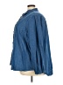 Terra & Sky 100% Cotton Blue Denim Jacket Size 4X - photo 5