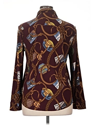 Lauren by Ralph Lauren Long Sleeve Blouse (view 2)