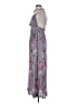 BECKEN Floral Gray Cocktail Dress Size S - photo 5