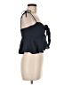 Skylar + Madison 100% Rayon Blue Black Tank Top Size M - photo 4