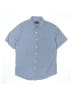UNTUCKit Polka Dots Blue Short Sleeve Button-Down Shirt Size S (kids) - photo 1