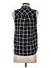 J.Crew 100% Silk Black Sleeveless Silk Top Size 00 - photo 2