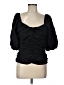 Gap Black 3/4 Sleeve Blouse Size L (tall) - photo 1