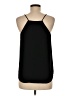 Ann Taylor LOFT Outlet 100% Polyester Black Sleeveless Top Size M (petite) - photo 2
