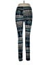 No Boundaries Print Blue Teal Leggings Size 11 - 13 - photo 2