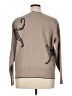 CAbi Animal Print Tan Pullover Sweater Size XL - photo 2