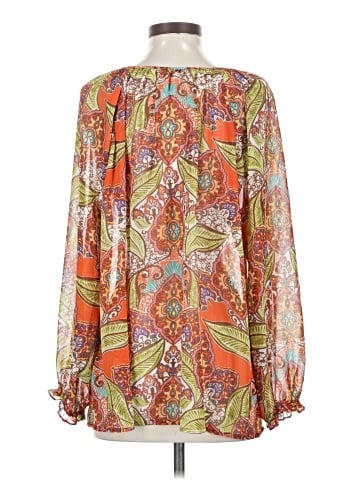Charter Club Long Sleeve Blouse (view 2)